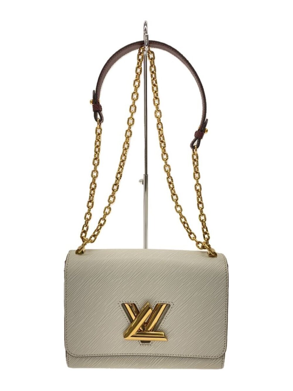LOUIS VUITTON Twist Epi Cowhide White
